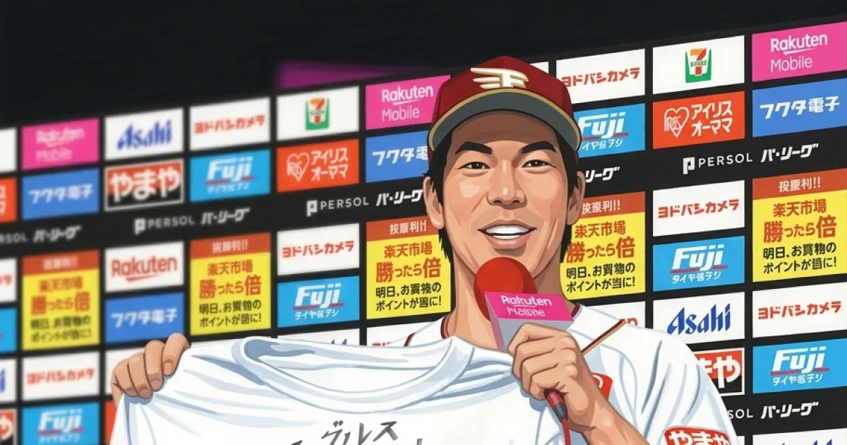 楽天・マエケン ウイニングボールは「スタンドに…投げない（笑い）」代わりに得意？の絵を贈呈