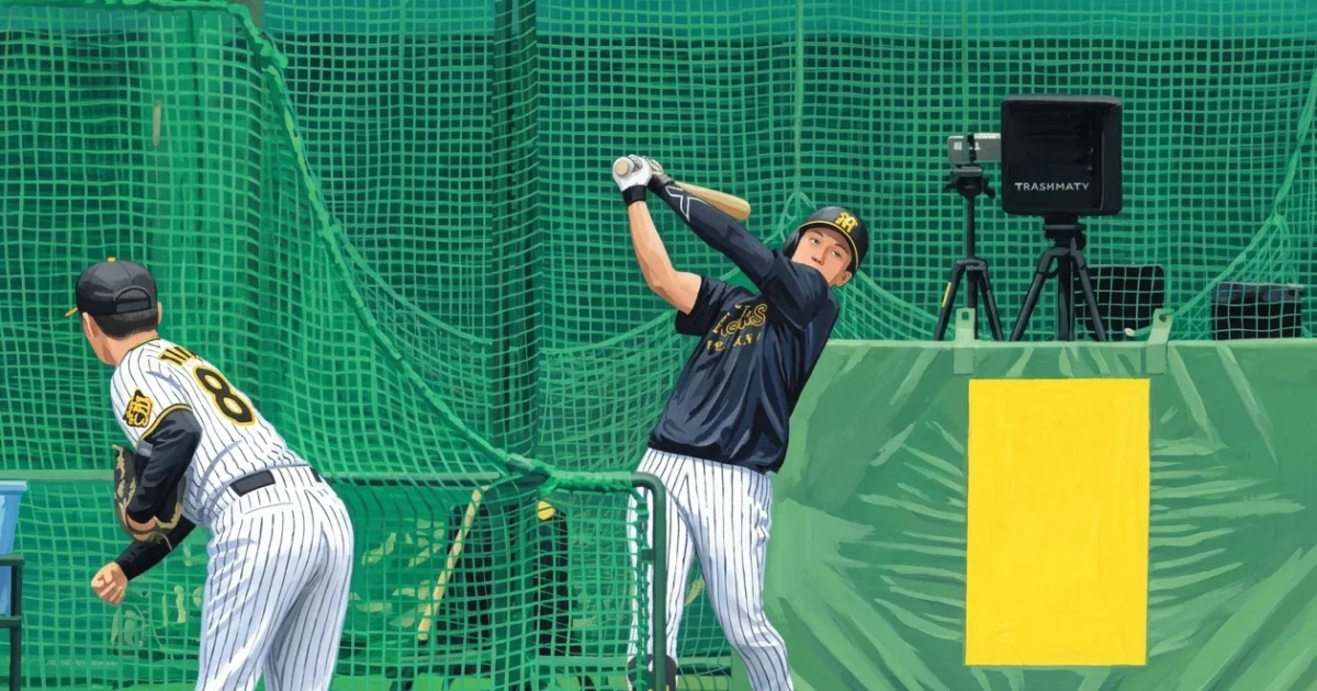 阪神に朗報 近本光司、屋外でのフリー打撃再開 死球骨折から２カ月 復活への２３スイング
