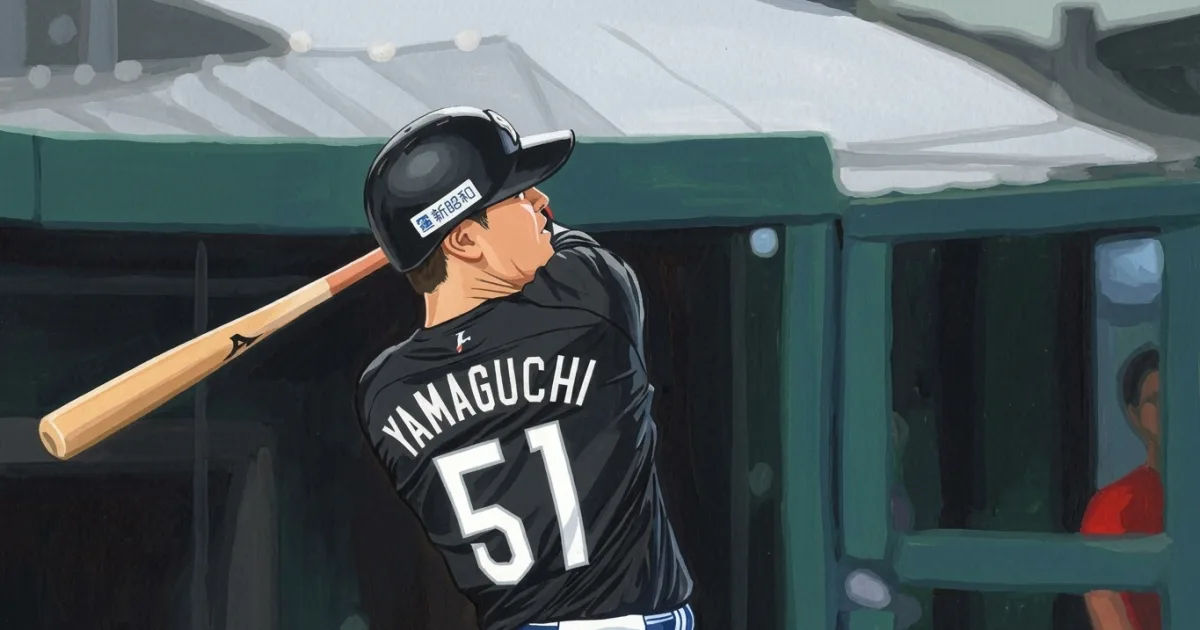 ロッテ・山口12号　楽天戦6連発