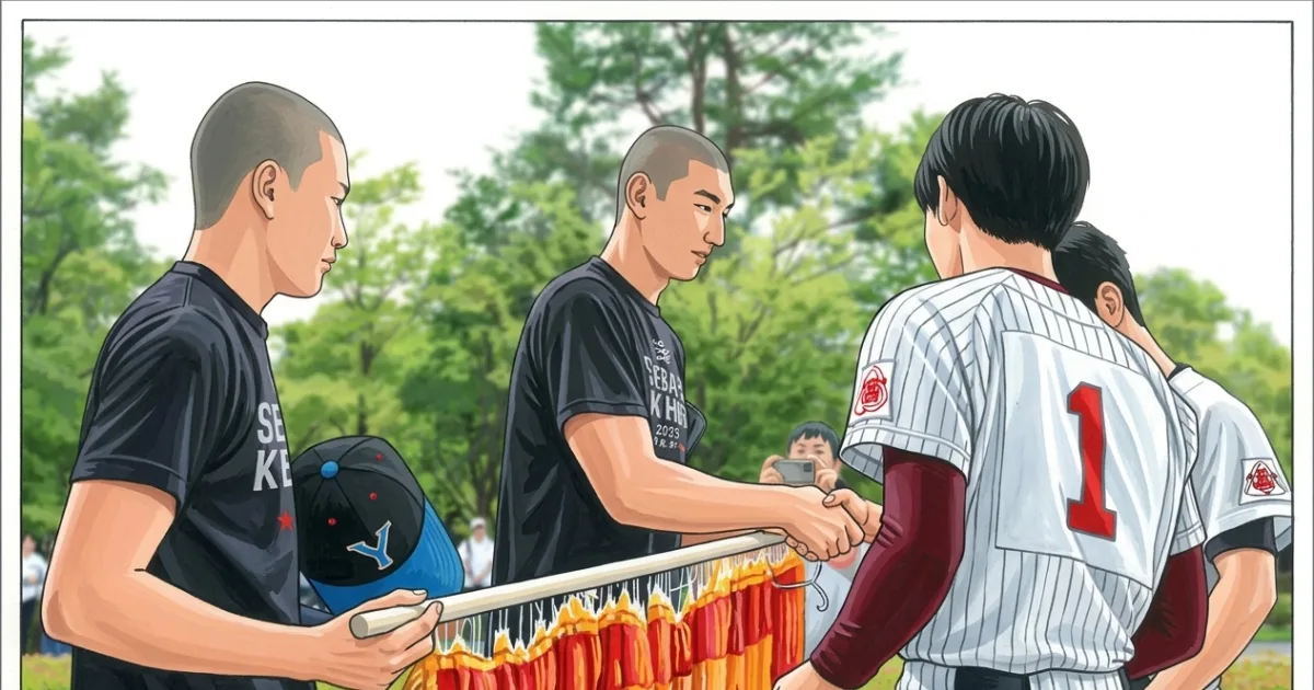 巨人スカウト「1位競合指名」断言 山梨学院の二刀流・菰田の夏初アーチに「投打で無限の可能性」