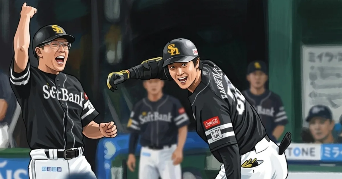 ソフトバンク、Vマジック35 代打・柳町達が決勝の2点三塁打 松本晴が7回1失点10Kで自己最多7勝目 2位西武とのカード初戦制す：「おっ！」でつながる地元密着のスポーツ応援メディア 西スポWEB OTTO!