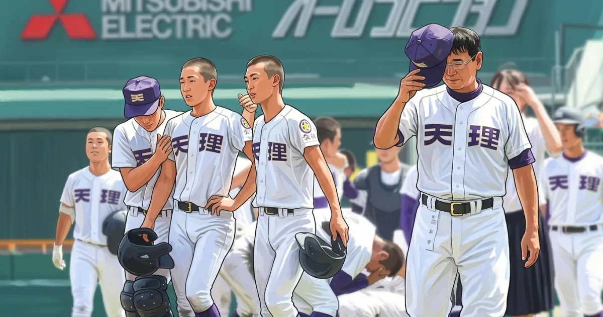 【甲子園】天理、1点を争う接戦も最後は力尽きる　金本相有「チャンスで自分が打てなかった」