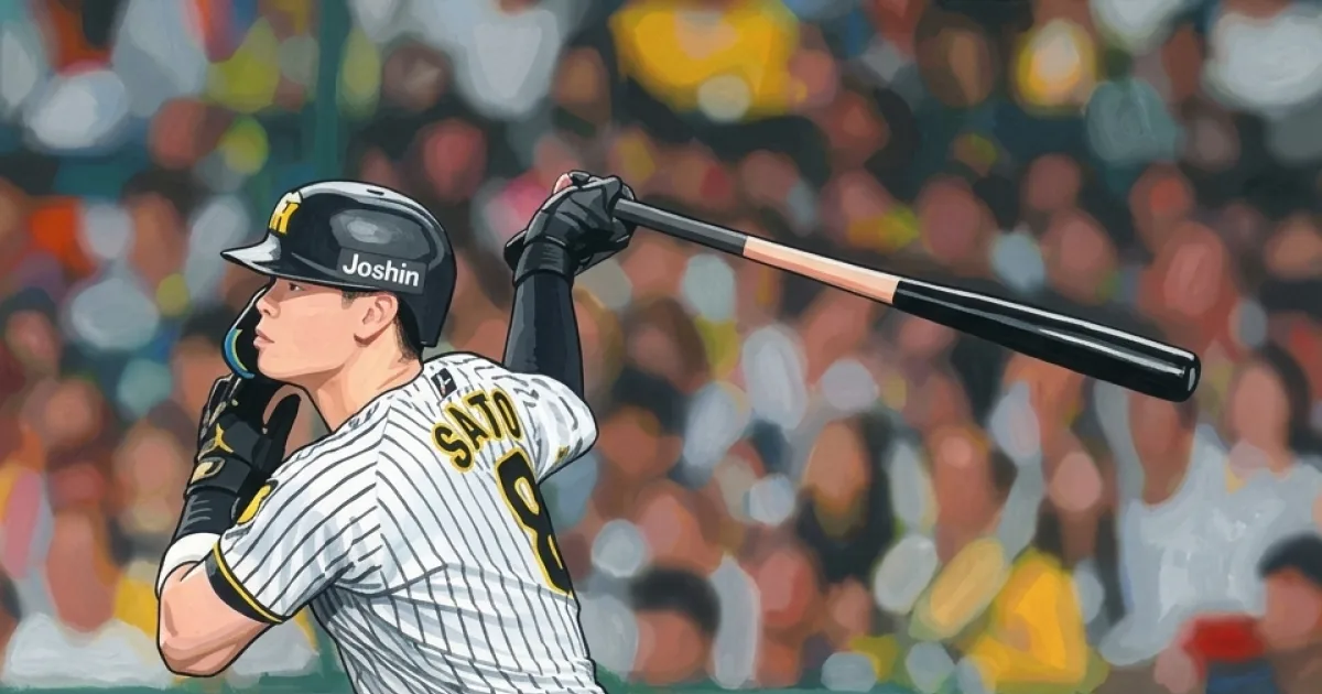 【阪神】頼むぞ佐藤輝明「９月も頑張ります」球団初連覇も３冠王もラストスパート