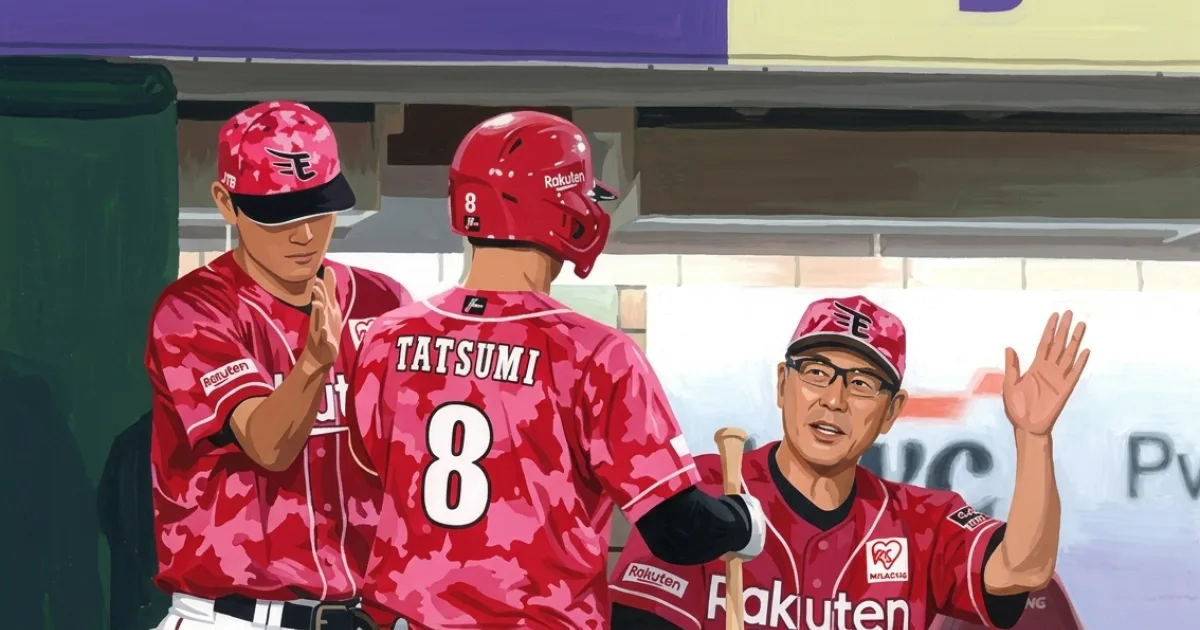【楽天】吉井監督「先発でもリリーフでも活躍したいいピッチャー」引退のロッテ唐川侑己を労う