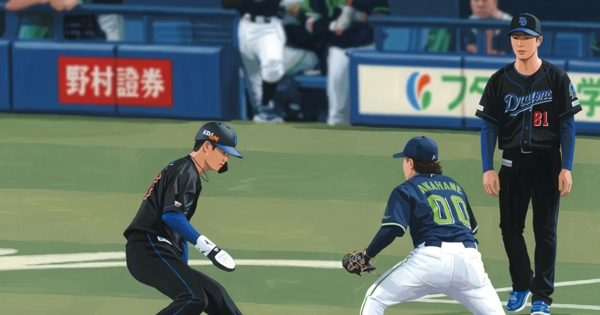 中日・井上監督、偽投に引っかかった花田のけん制死「向こうの捕手がうまかったということ」 ミス続出に「反省の弁しか…」
