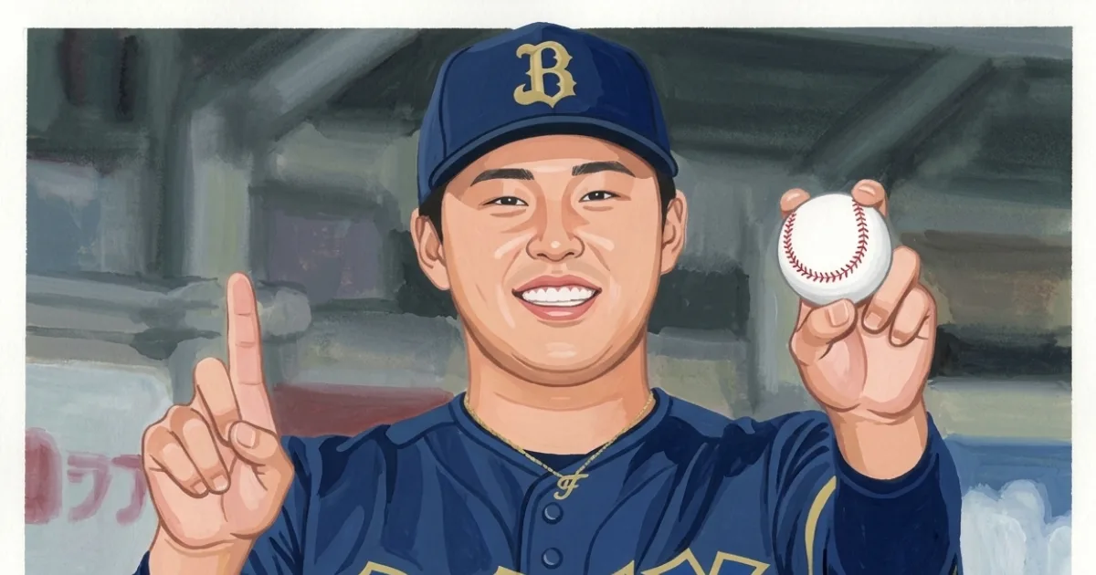 【オリックス】東松快征「言葉じゃ表せない」待望のプロ初勝利　ウイニングボールは両親に手渡し