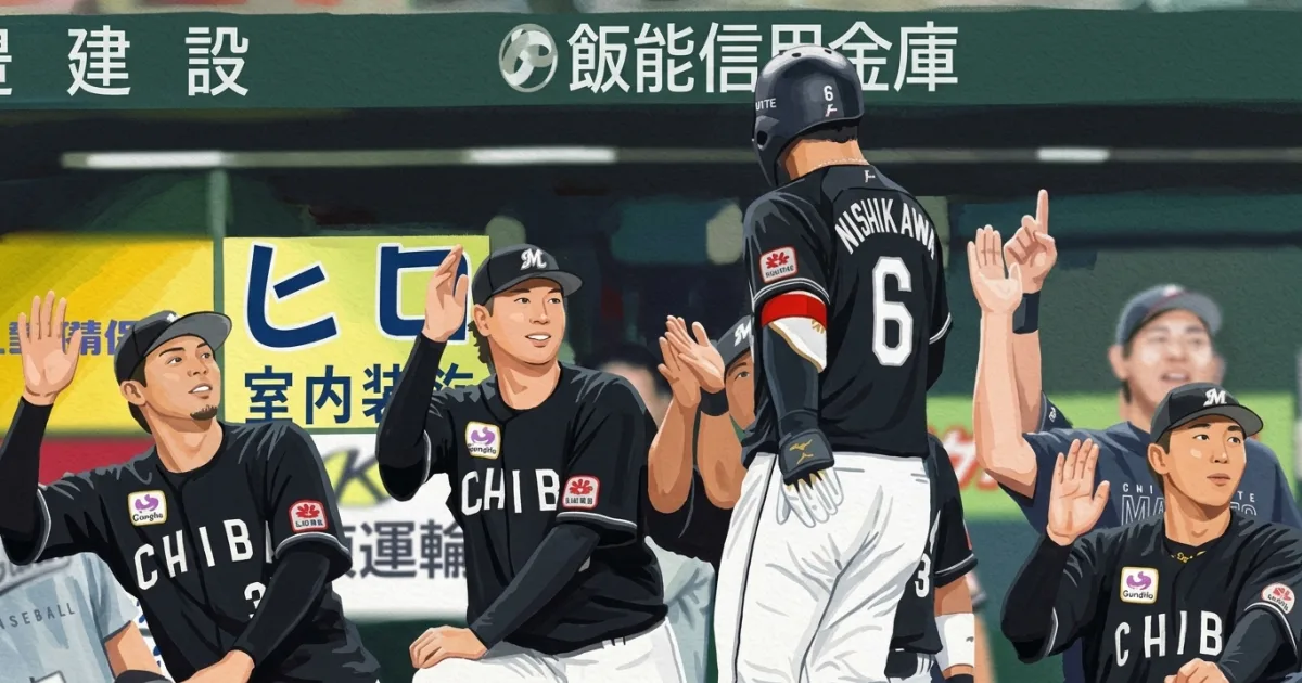 ロッテ、終盤の集中打で逆転勝ち…中森が7勝目