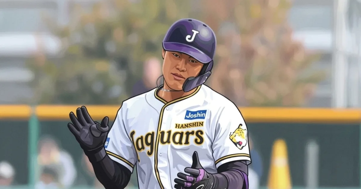 阪神・西純矢が野手転向1年目終了 「怖さのあるバッターに」2軍戦61試合打率.228、0本塁打