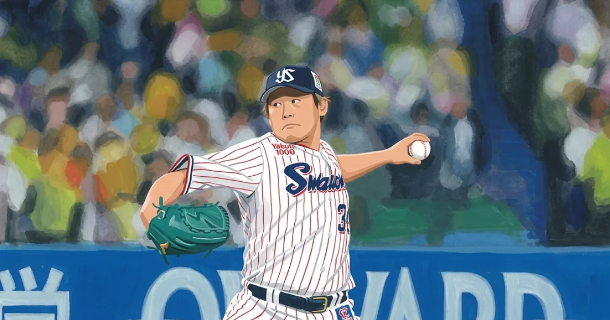 ヤクルト 田口麗斗、青柳晃洋、長谷川宙輝、沼田翔平、山野辺翔、育成・根岸辰昇の6選手に戦力外通告