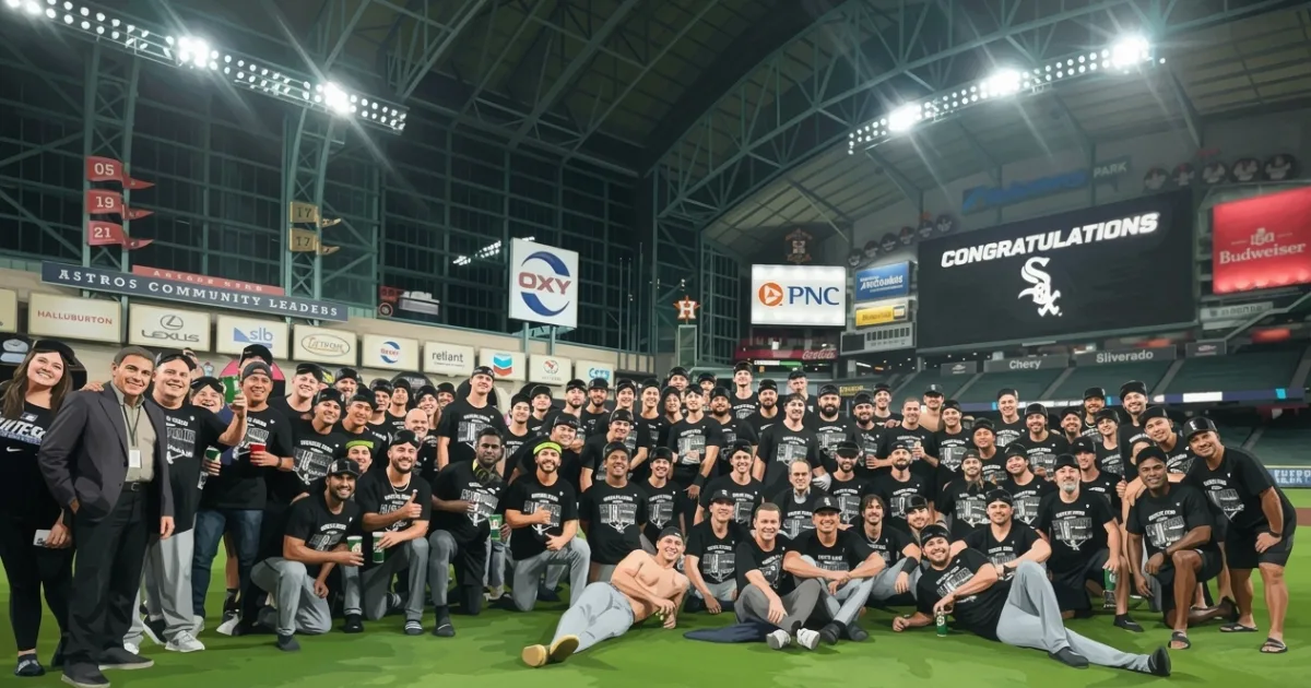 ミラクルWソックス 週に2度のシャンパンファイト 今季スポーツ界全体でも屈指の物語とMLBが紹介