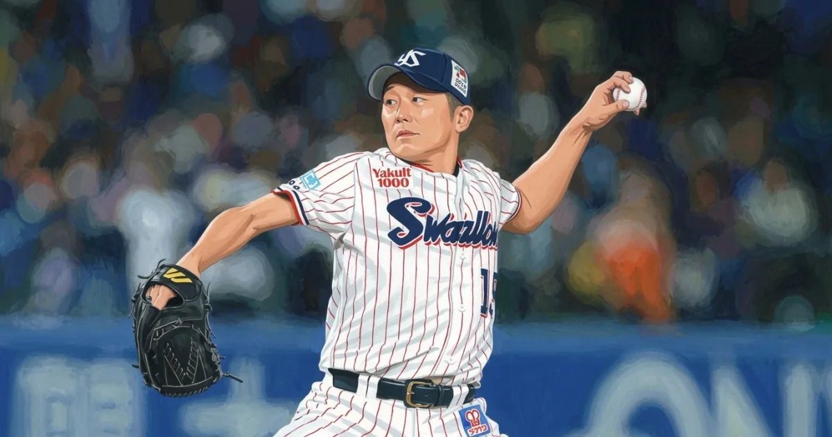ヤクルト石川、引退試合は代打→救援登板　投手最長25年連続安打は逃す「成長させて…」