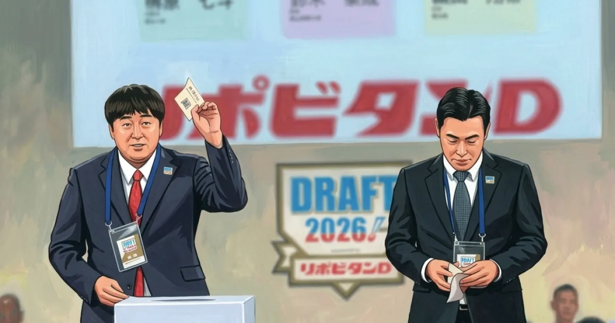 【ドラフト会議】楽天 支配下で高校生指名ゼロ 即戦力6人指名 青学大・渡部海引き当てた